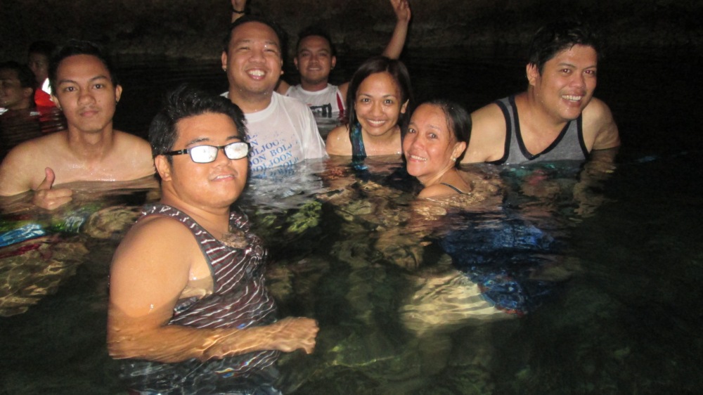 inside the cave with #TeamBorawan